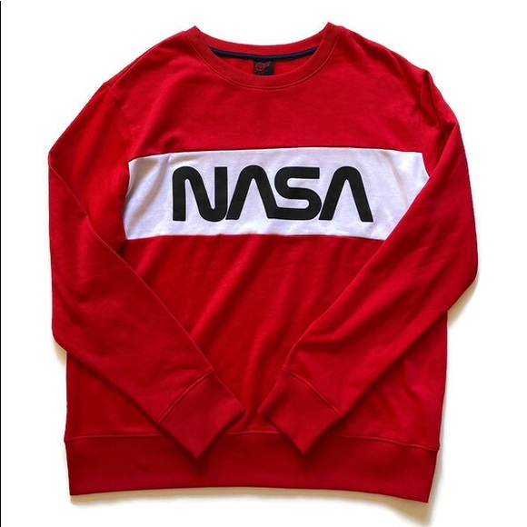 MAD Engine Other - MAD Engine NASA Sweatshirt Red Mens L